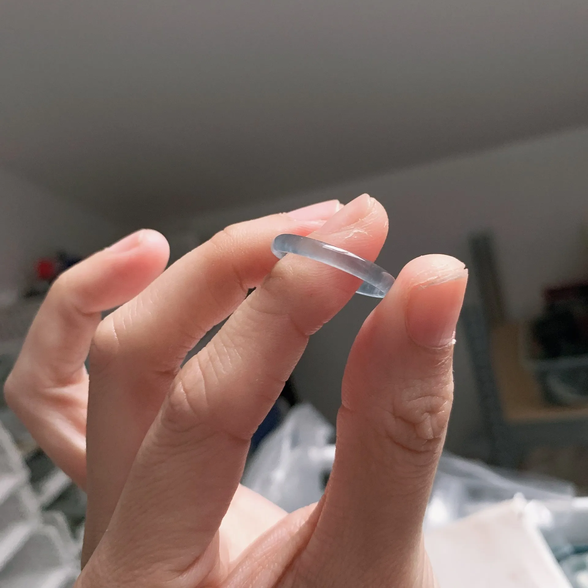 超起光深藍翡翠戒圈